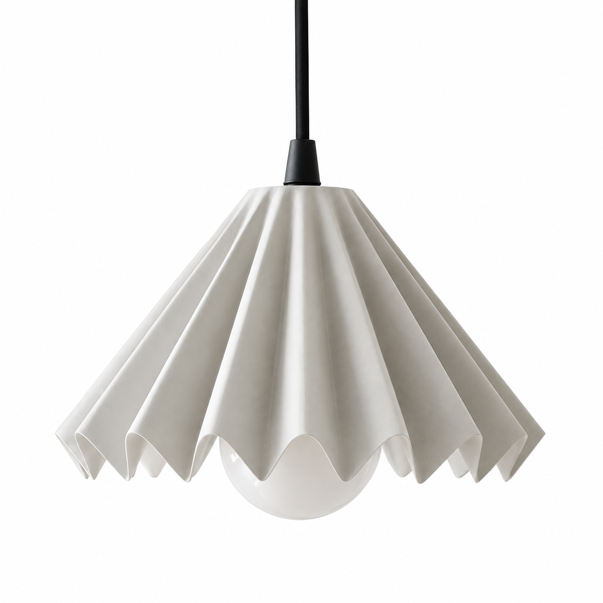 Fan lamp — lights off — studio