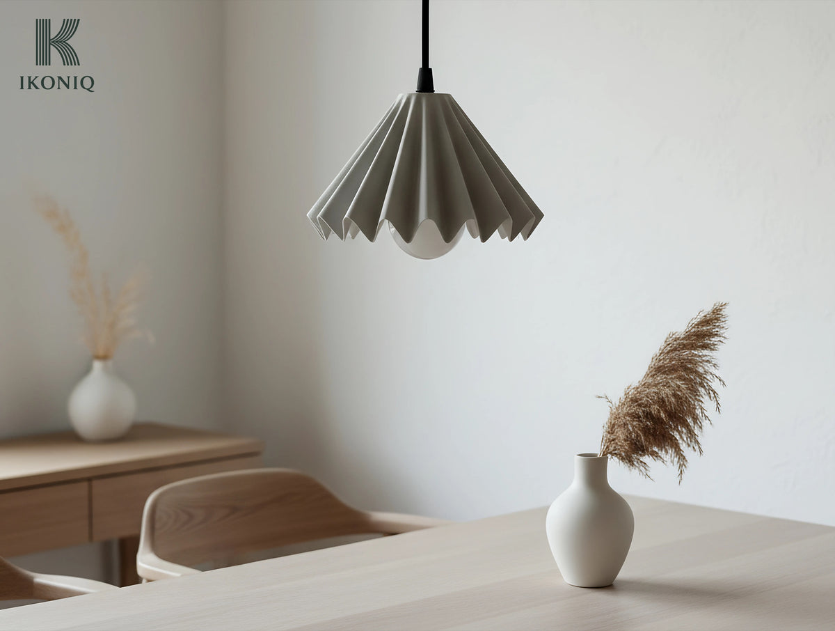Fan lamp — daytime view