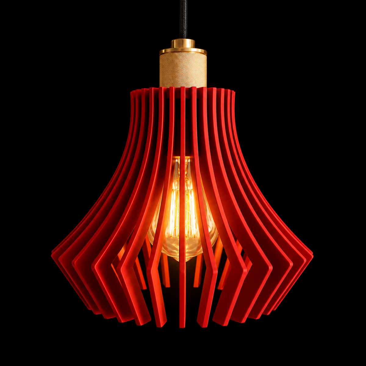 Flare — lampa włączona