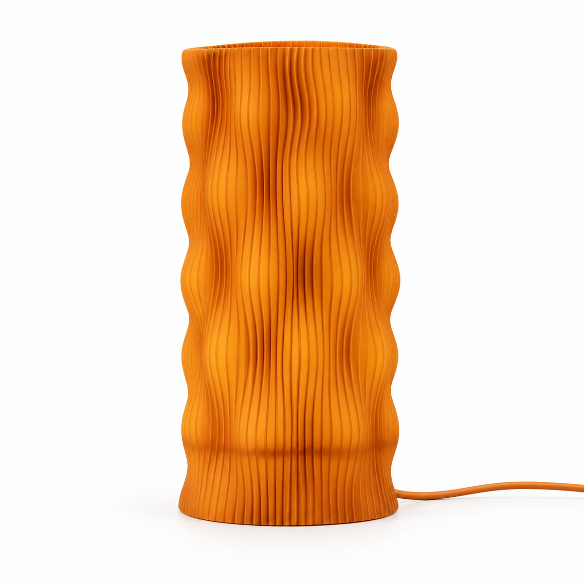 Ember lamp — lights off — studio