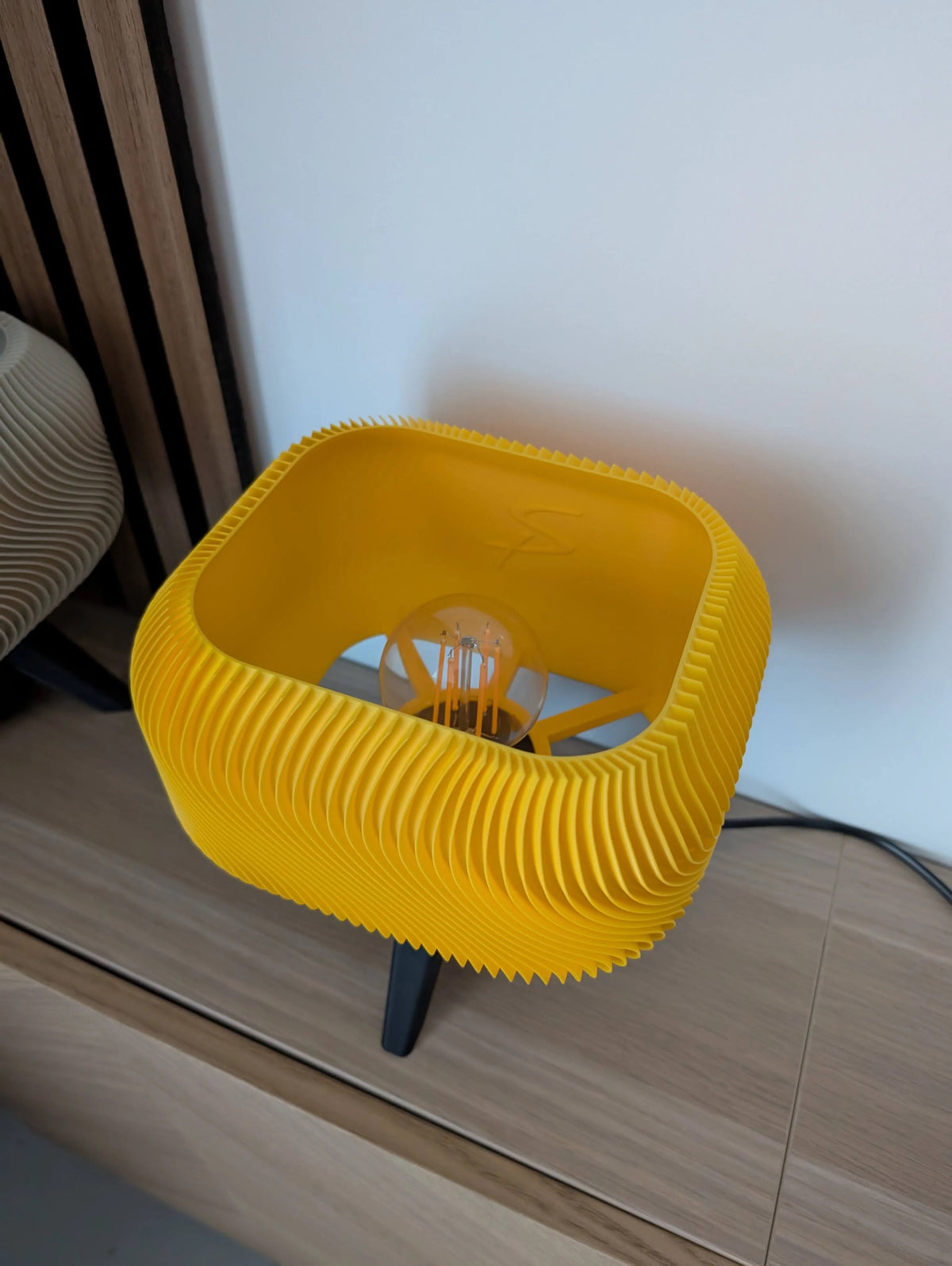Open Bowl lamp — lights off