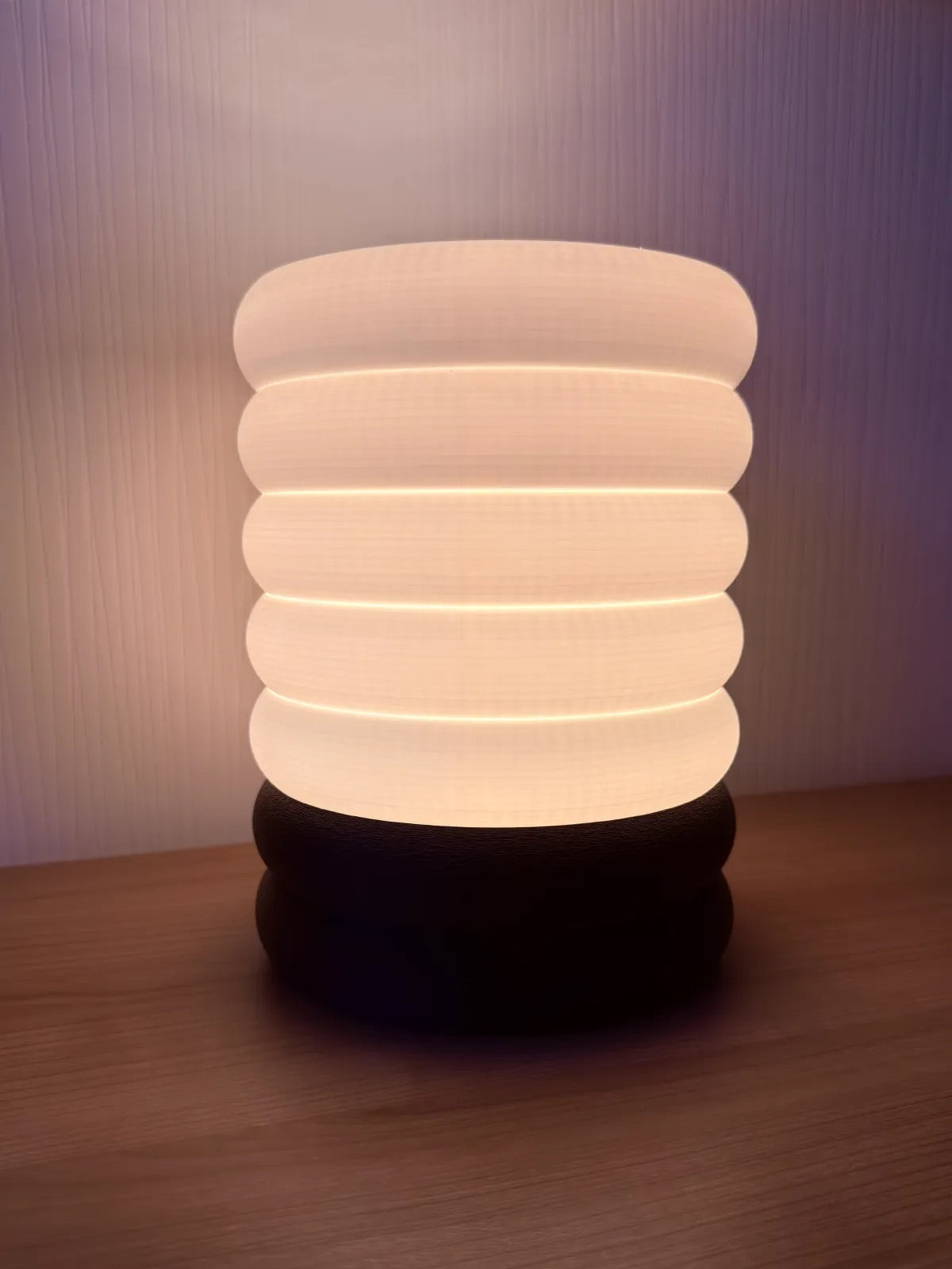 Halo Stack lamp — daytime view