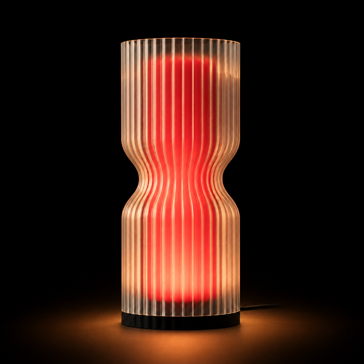Hour — lampe allumée