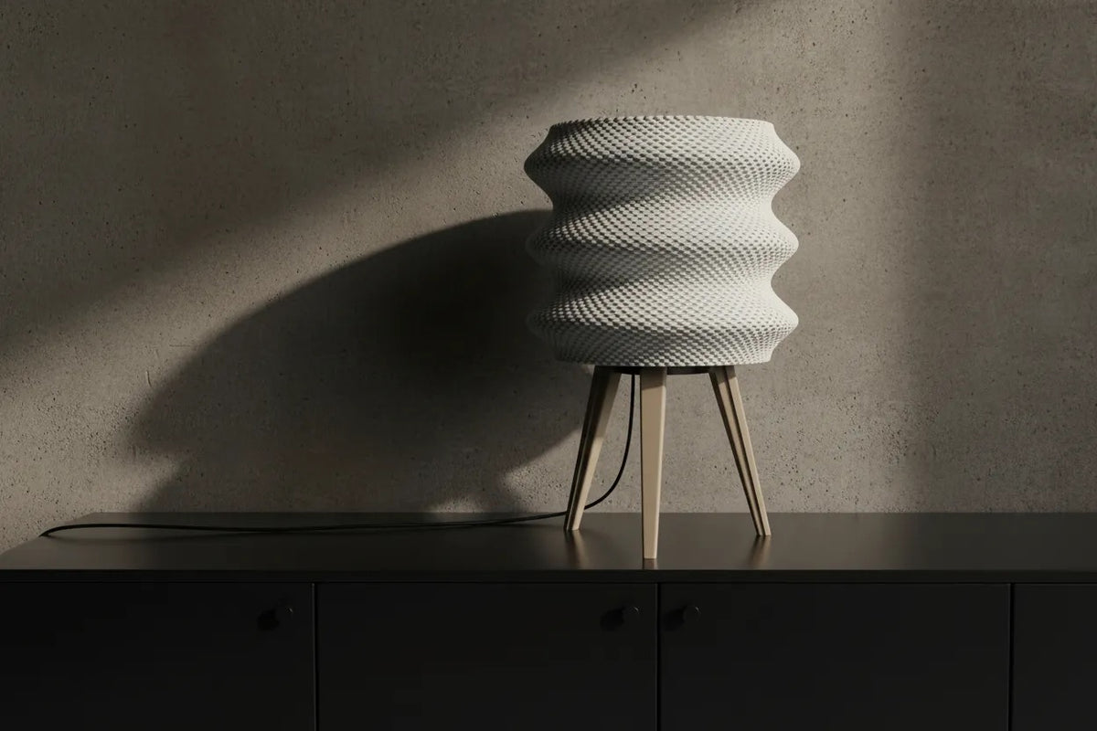 Fold lamp — daytime view