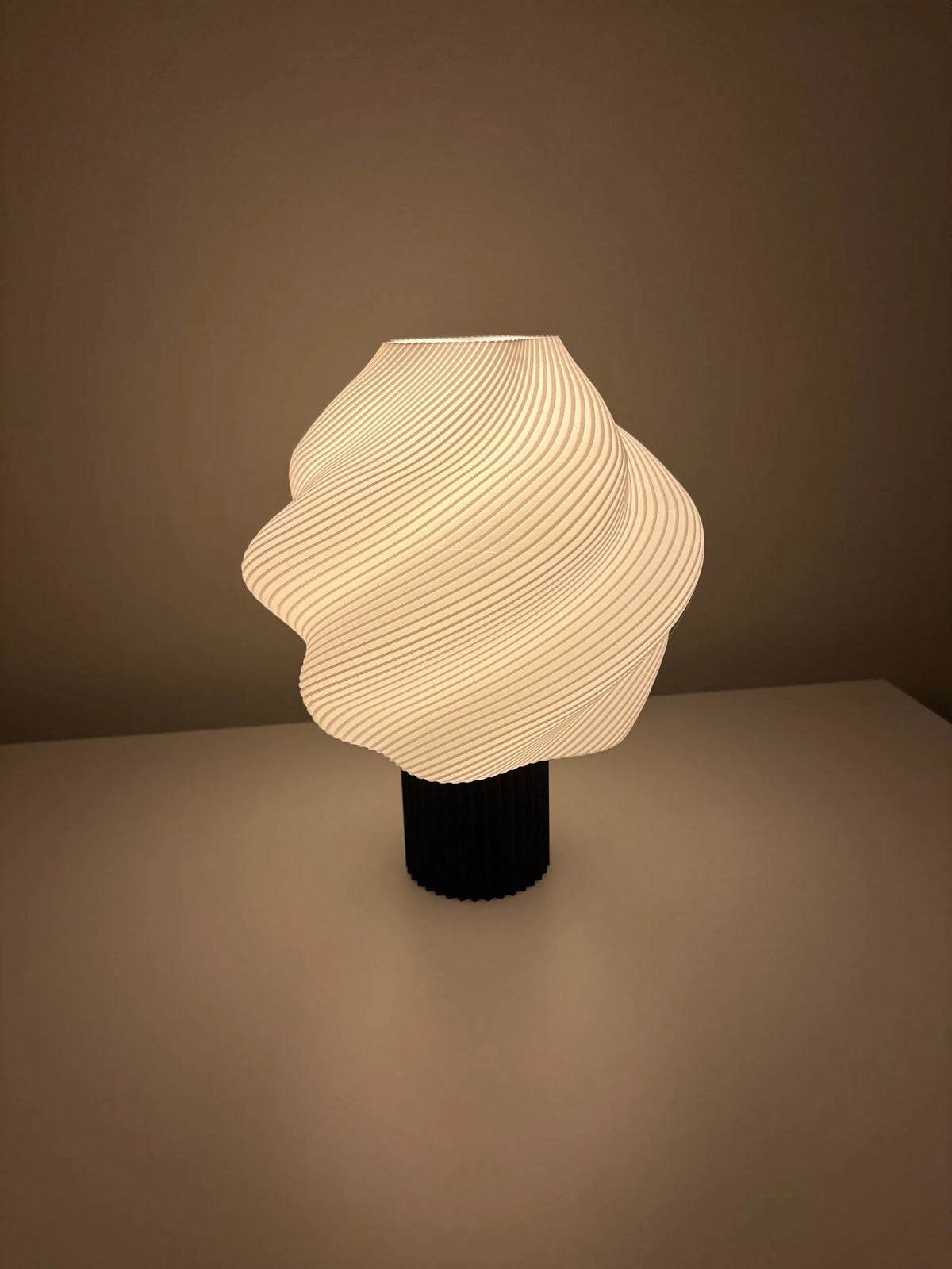Swirl lamp — daytime view