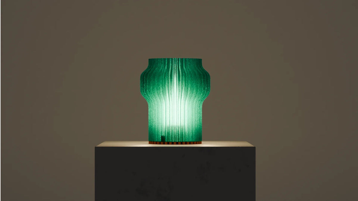 Flute lamp — lights on