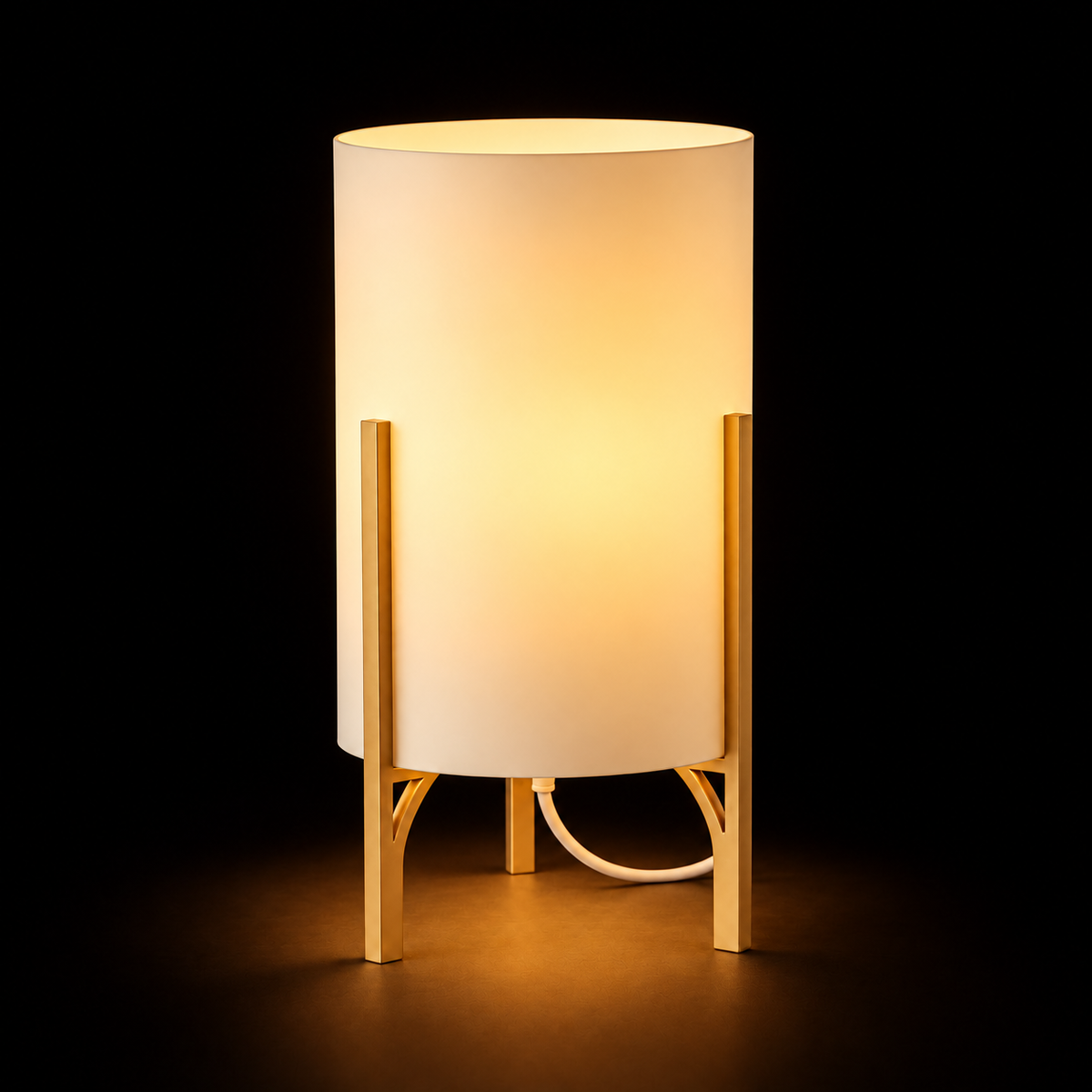 Column Table — lights on