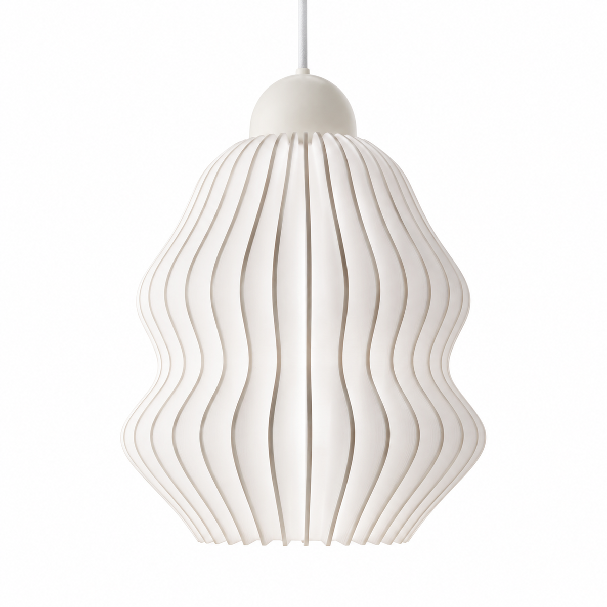 Waist Pendant lamp — lights off — studio