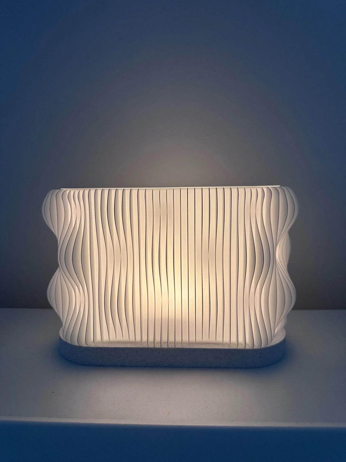 Wave Panel lamp — daytime view