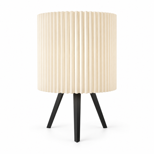 Pleat Tripod — lampe éteinte