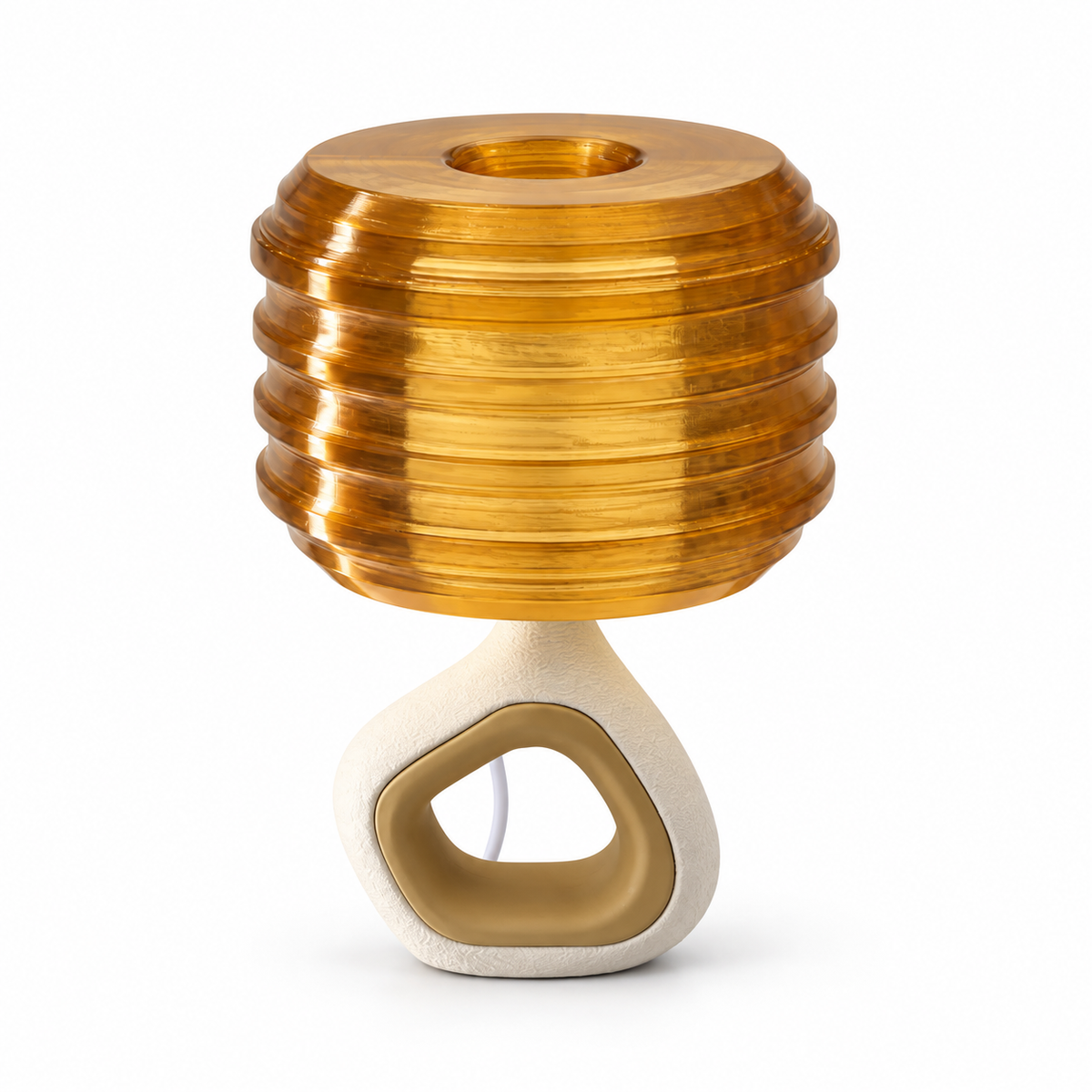 Aperture Ember lamp — lights off — studio