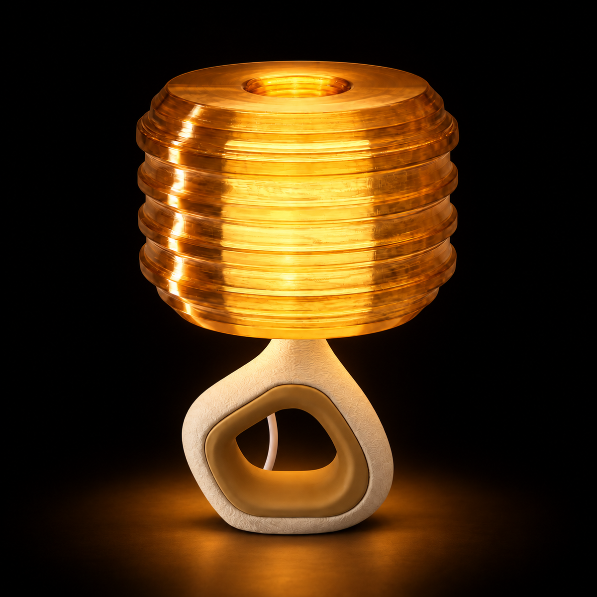Aperture Ember — lights on