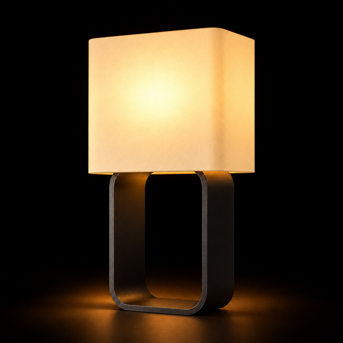 Portal Frame — lights on