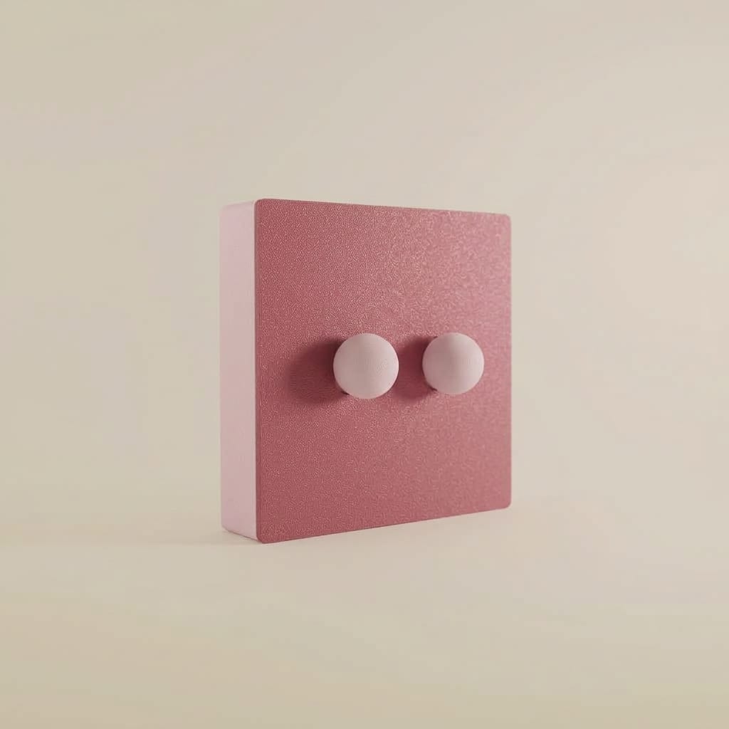 Minimalistart — Pivoine — cache interrupteur