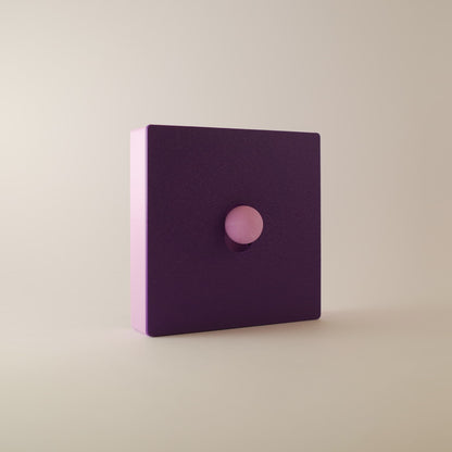 Minimalistart — Plum — cache interrupteur