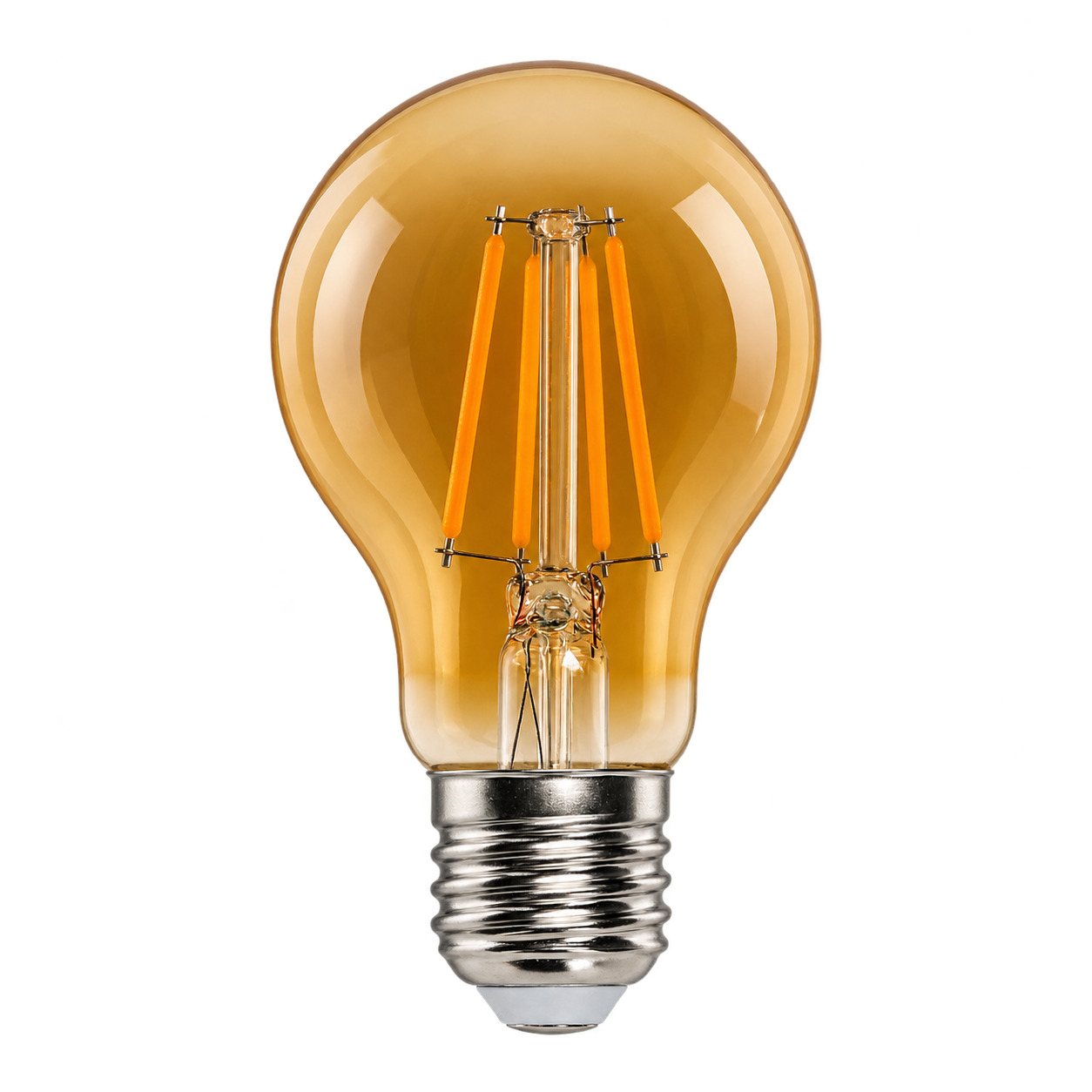 Vintage amber LED bulb · 6 W